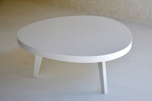 027 a Coffee tables - White