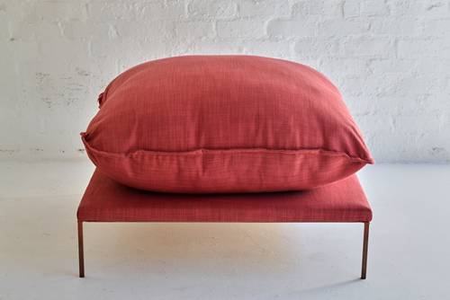 030 Plush Watermelon Ottoman 