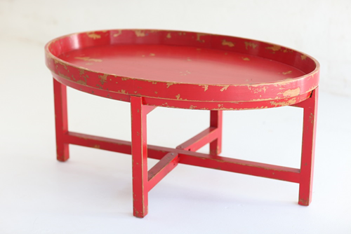 045 Coffee table - red Chinese 